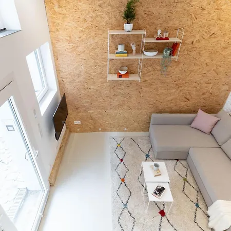 Scandinavian Loft Duplex -50sqm- Near Antonplatz