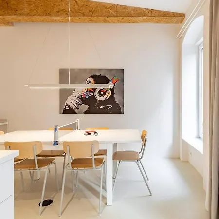 Scandinavian Loft Duplex -50sqm- Near Antonplatz Apartamento *