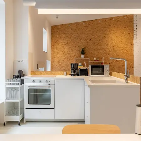 Scandinavian Loft Duplex -50sqm- Near Antonplatz Apartamento *