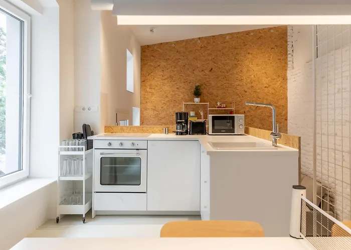 Scandinavian Loft Duplex -50sqm- Near Antonplatz Apartment *