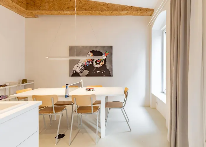 Appartement Scandinavian Loft Duplex -50sqm- Near Antonplatz *